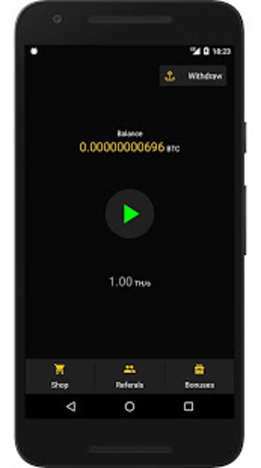 Cloud Bitcoin Miner Remote BTC Earnings for Android - Download