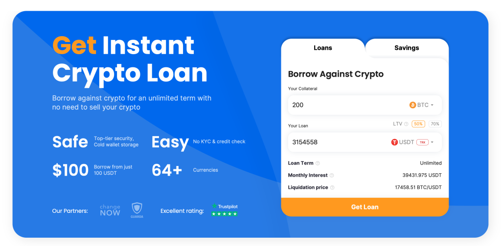 Get instant Bitcoin-backed Loans - Nebeus Crypto-lending platform