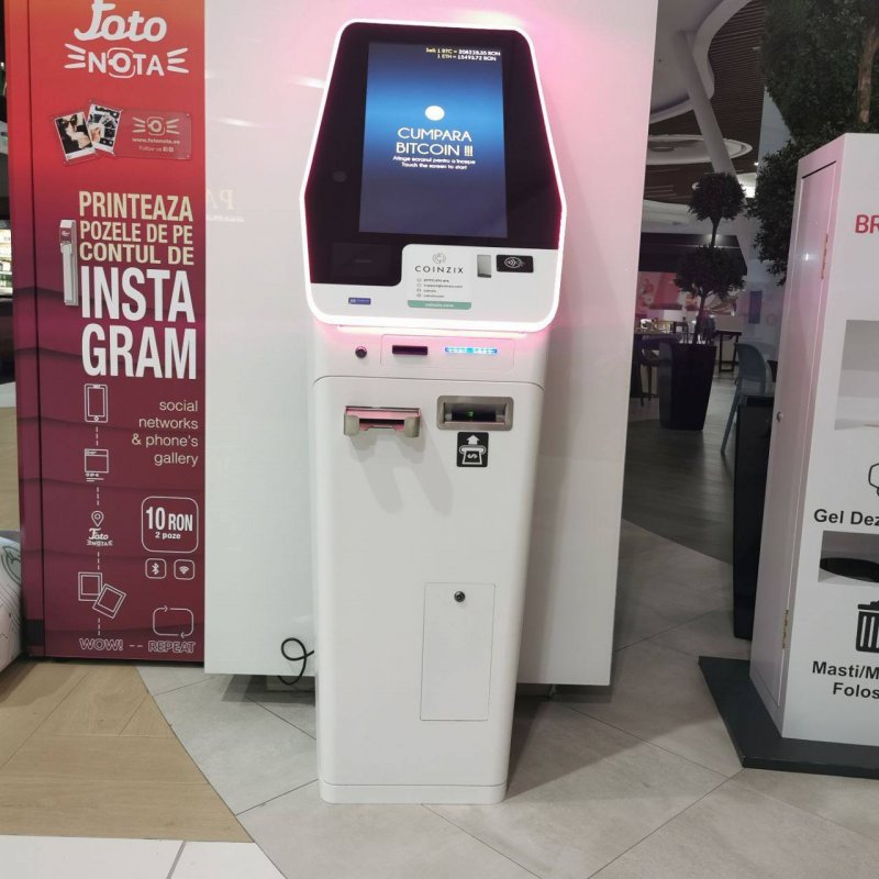 Bitcoin ATMs - Map - Romania