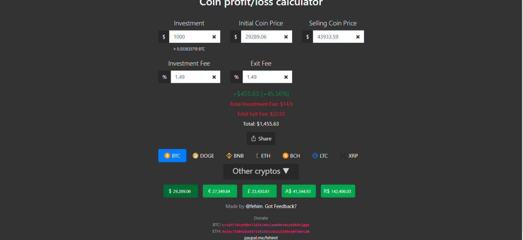 Market Cap Calculator - Coin / Token Market Cap Estimation Tool