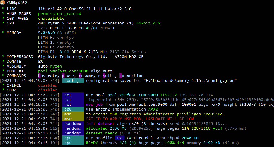 How to solo mine with the GUI | Monero - secure, private, untraceable