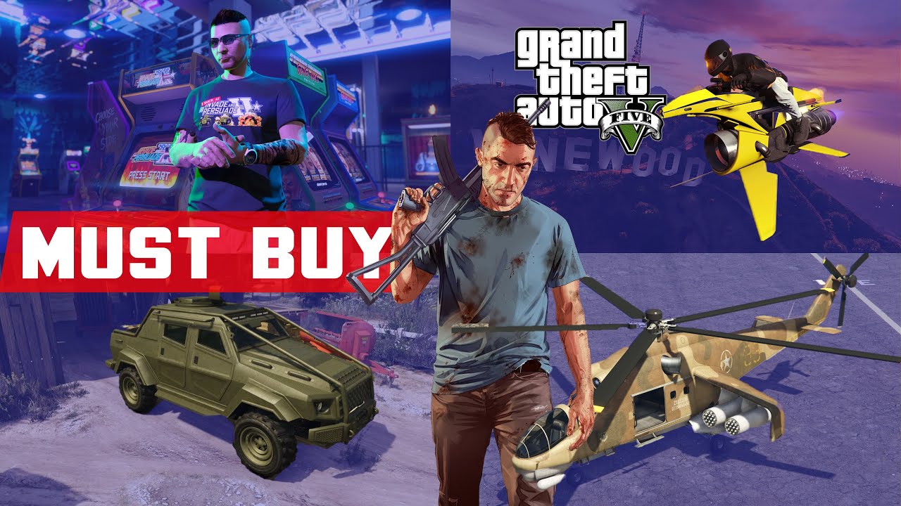 GTA 5 Online: Best Things To Buy [TOP 16] | Gamesual