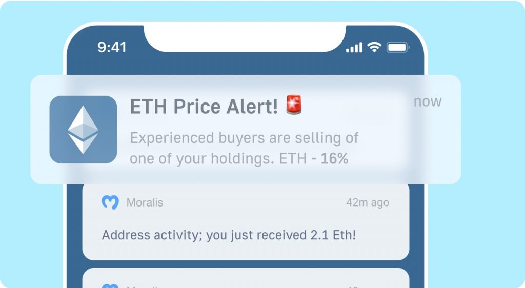 Ethereum gas price alert