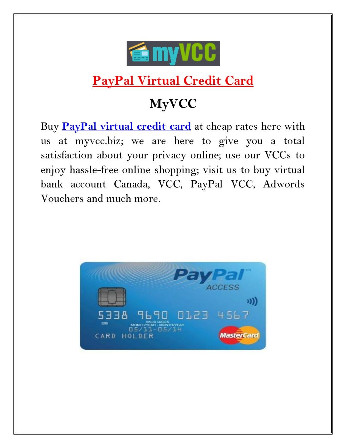 Buy Verified PayPal VCC Virtual Credit Card | paypal vcc