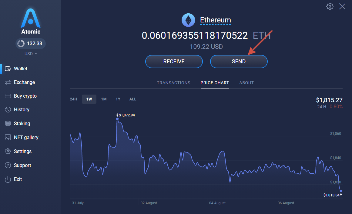 The process of a swap - Atomic Wallet Knowledge Base