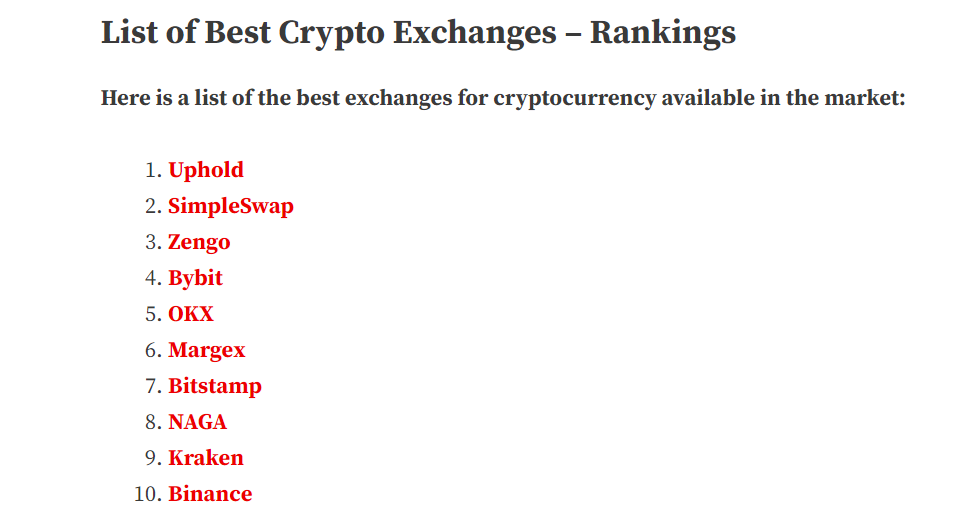 Crypto Exchanges Ranked by Trading Volume | Coinranking