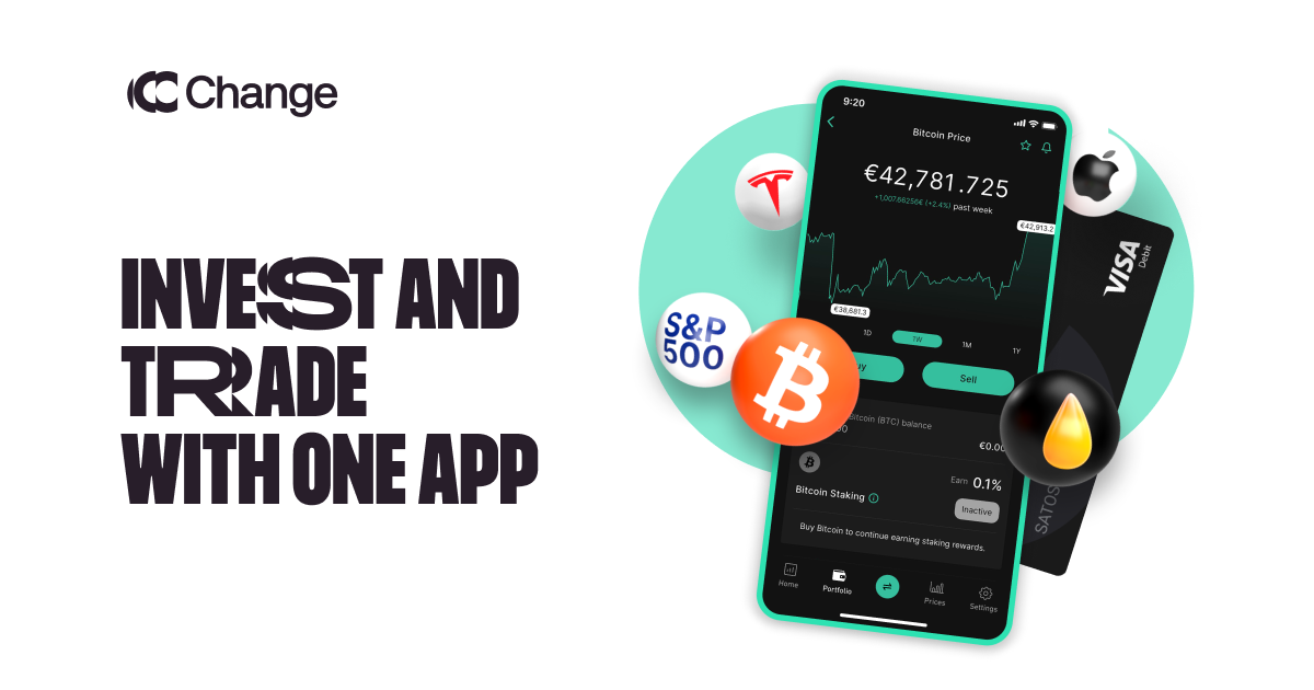 Change: Invest & Trade with one app