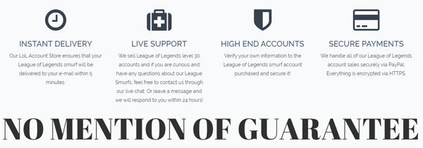 Buy League of Legends Smurf Accounts - Lifetime Warranty