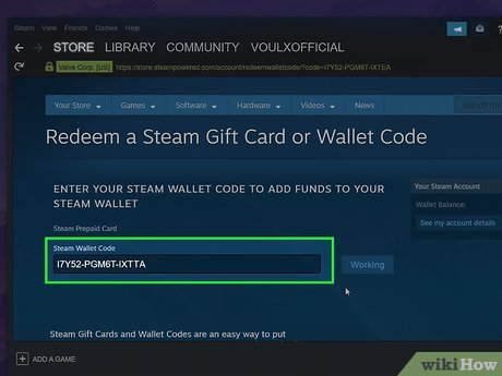 How to Redeem Steam Wallet Codes and Gift Cards