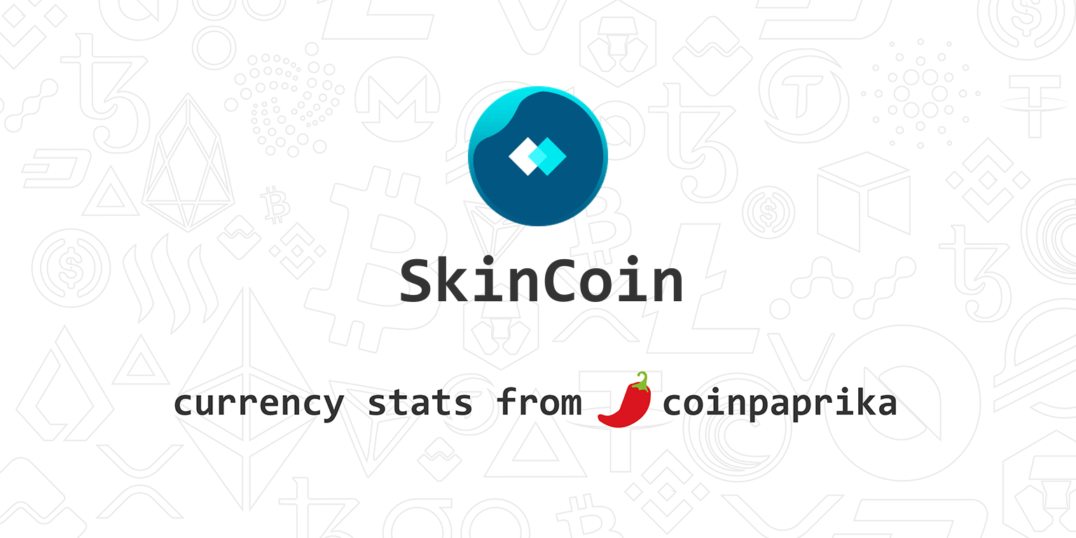 Skincoin Price Today - SKIN to US dollar Live - Crypto | Coinranking