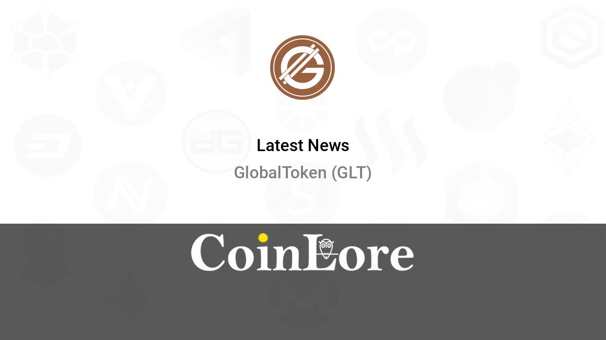 GlobalToken Price Today Stock GLT/usd Value Chart