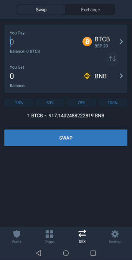 Convert BTCB to MATIC | DEX Aggregator | Rubic Exchange