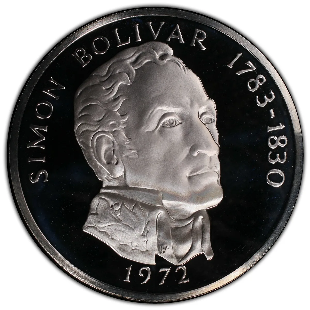 20 balboas - Simon Bolivar, Panama - Coin value - 1001fish.ru