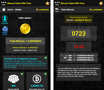 Download free Bitcoin Claim Free - BTC Miner Pro APK for Android