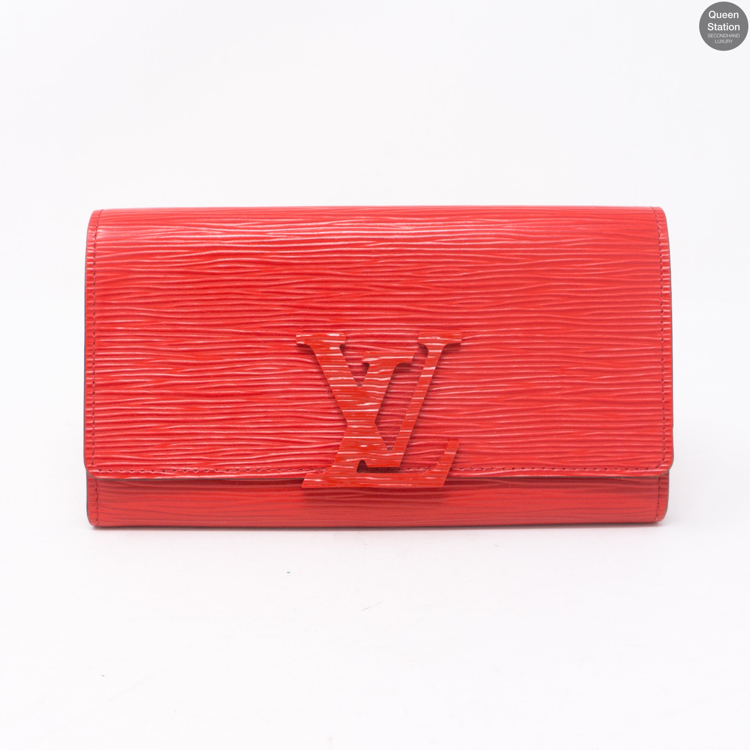 Louis Vuitton Long Wallet Red Epi Leather – Luxe Collective