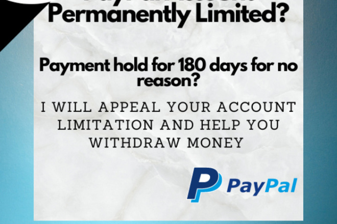 Can I send or receive money while my PayPal account is limited? | PayPal GB