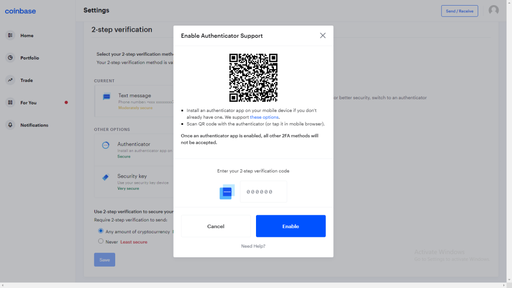 How Do I Transfer Coinbase to New Google Authenticator? | MoneroV