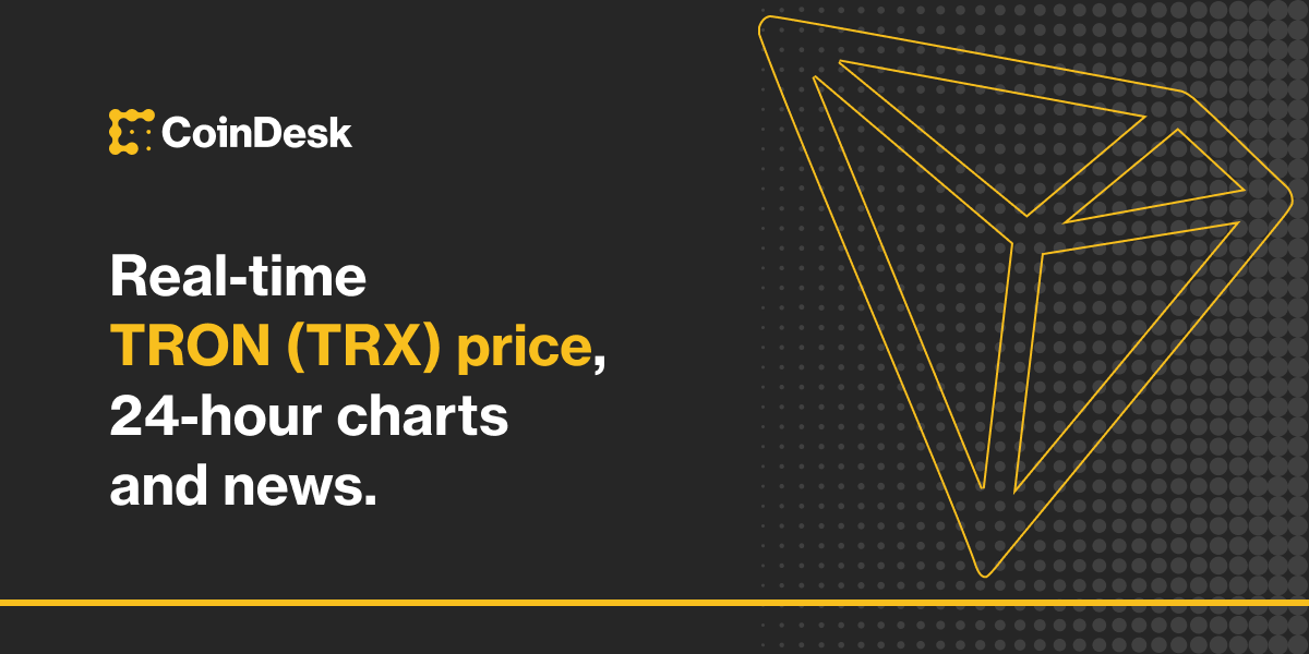 TRON Price Today - TRX Price Chart & Market Cap | CoinCodex