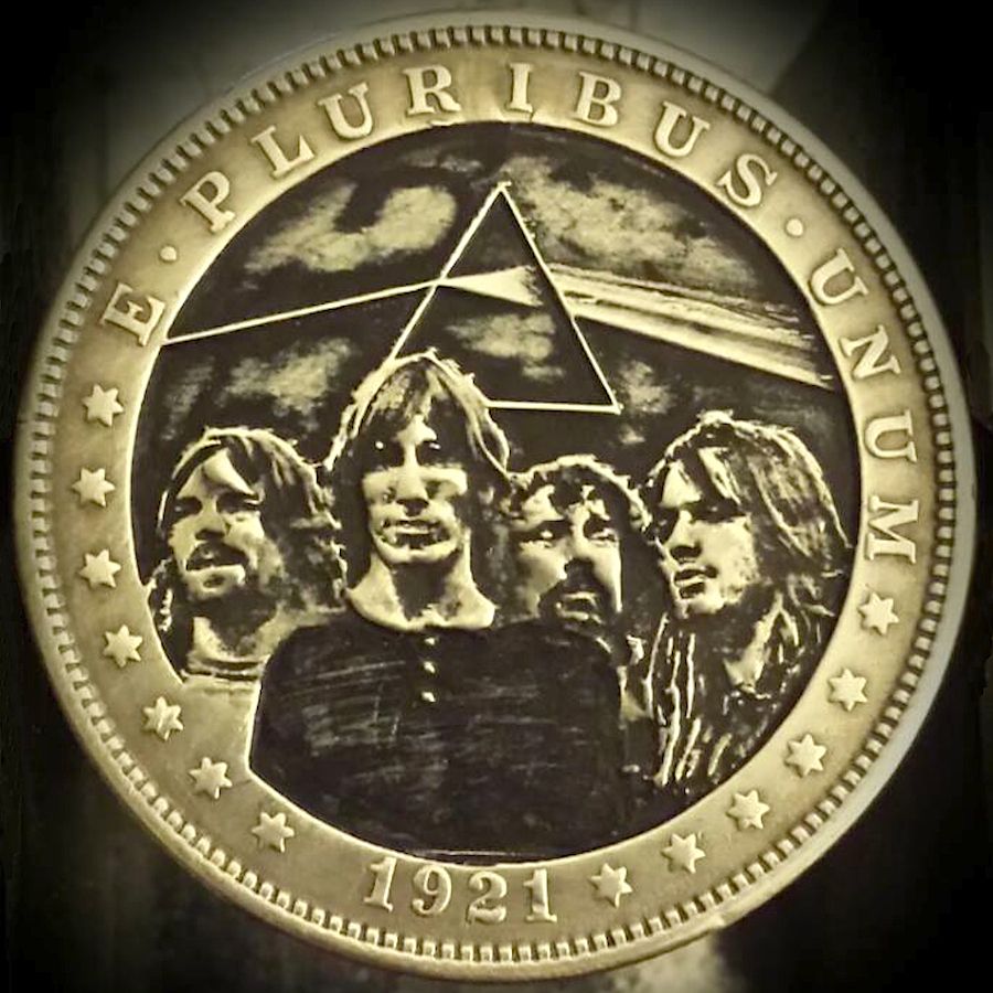 BEN PROCTOR HOBO DOLLAR - PINK FLOYD - MORGAN DOLLAR | Arte de serpente, Arte