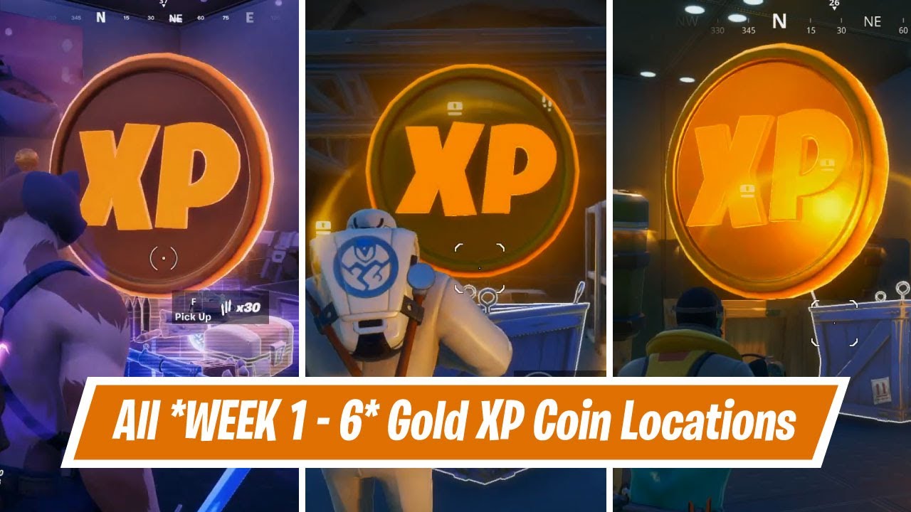 Fortnite Season 4 Week 6 XP Coins - Pro Game Guides