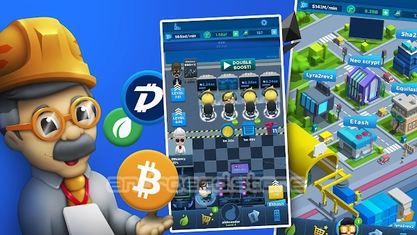 ‎Bitcoin Miner: Idle Tycoon on the App Store