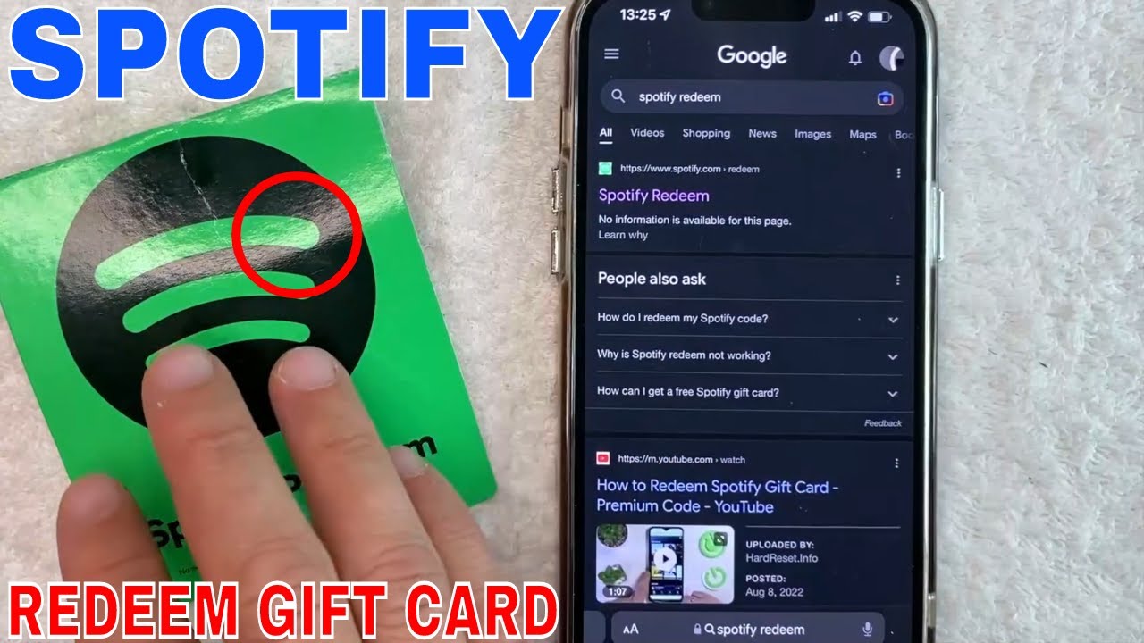 Gift cards - Spotify