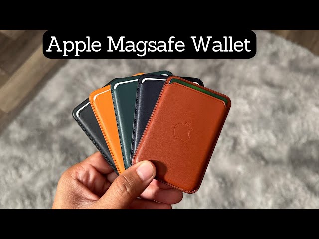 Apple Leather Wallet Accessory with MagSafe for iPhone 14 / 13 / 12 se