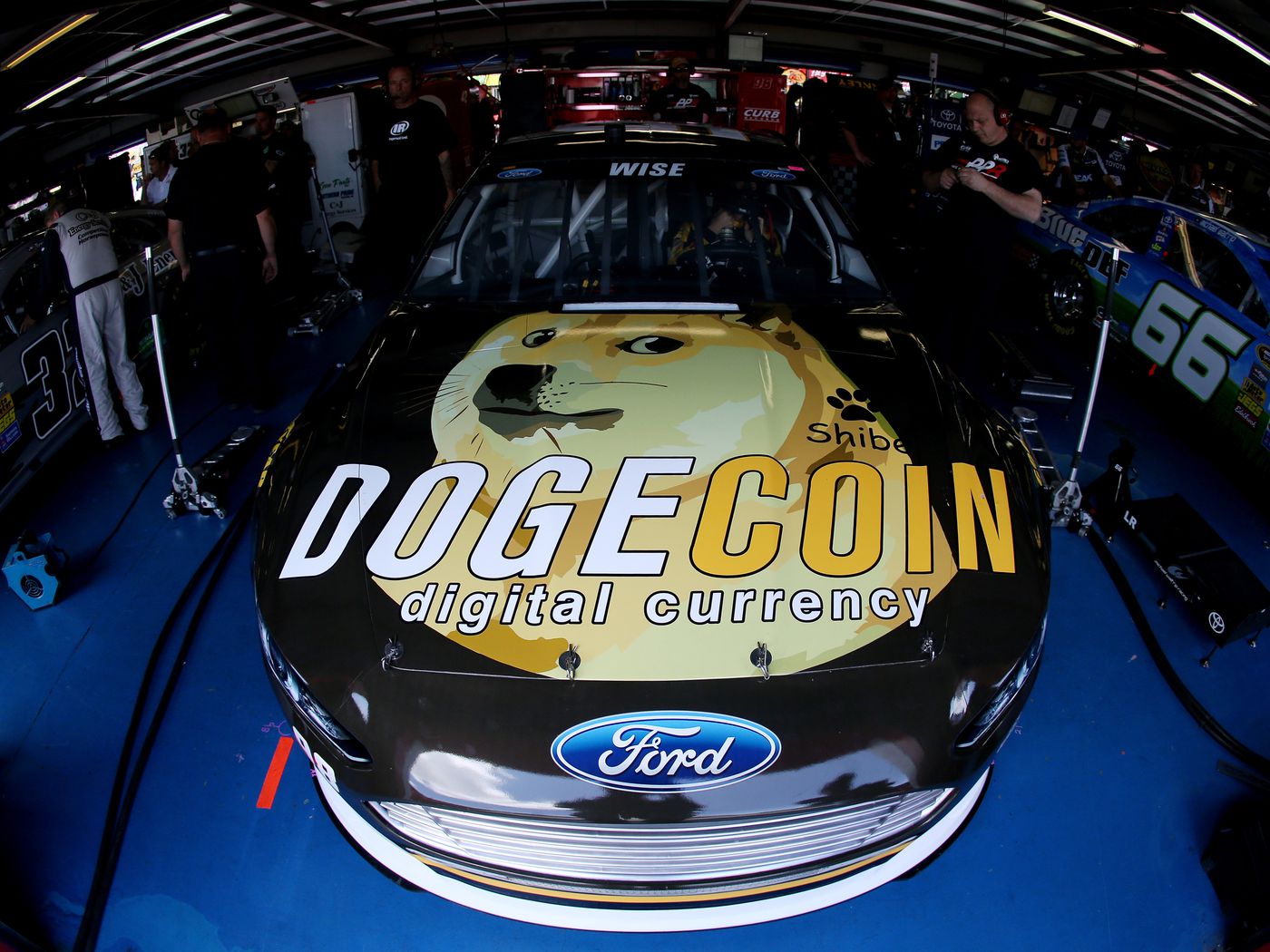 Dogecoin raises $55, to sponsor Nascar driver | Cryptocurrencies | The Guardian