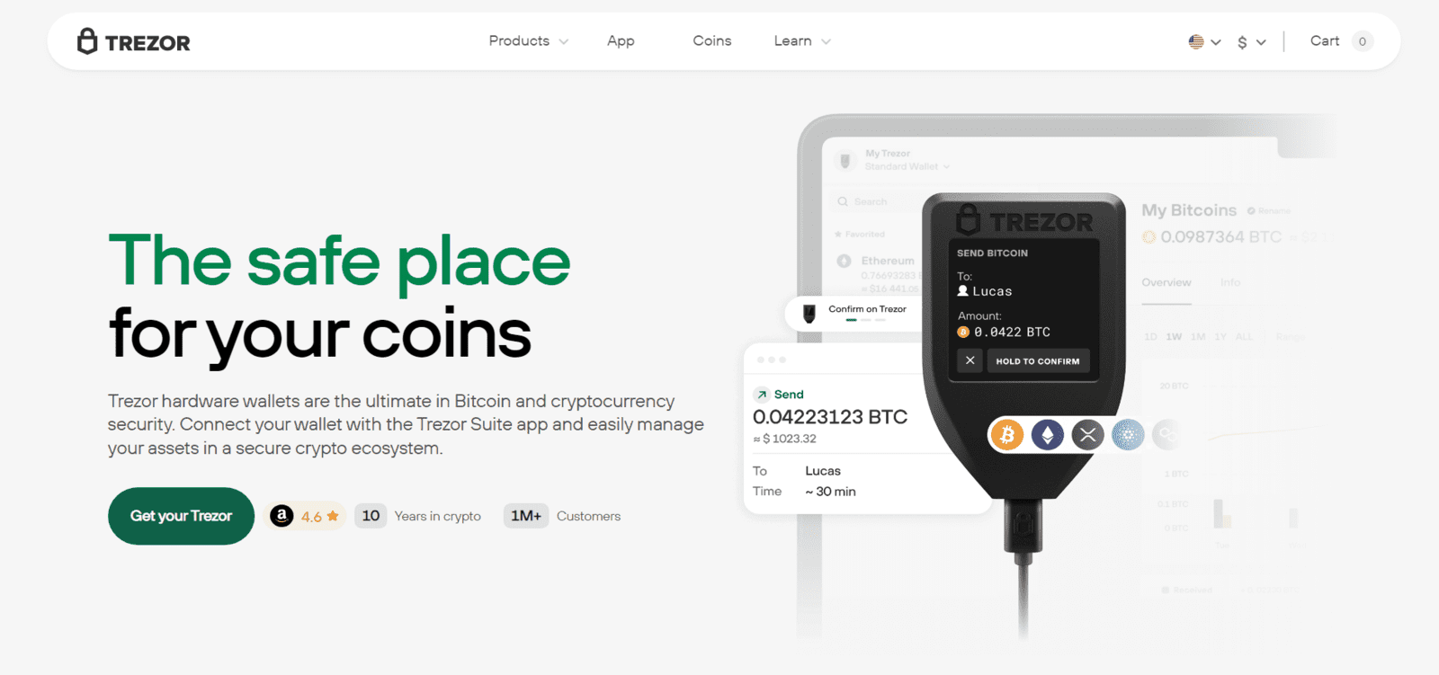 1001fish.ru | One Click Login to Trezor Suite