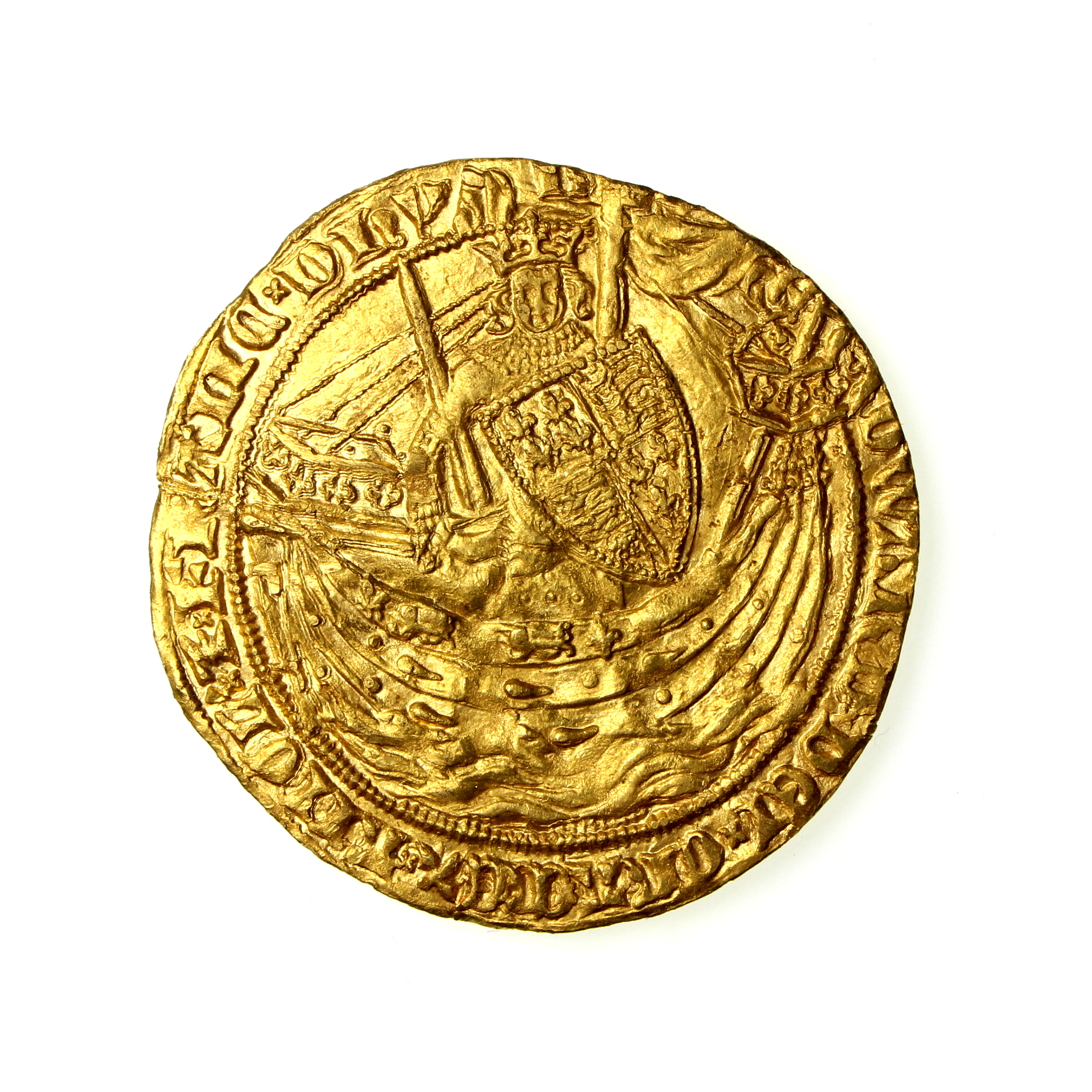 English Gold Noble Coins of Kings Richard II, Henry IV and Henry V