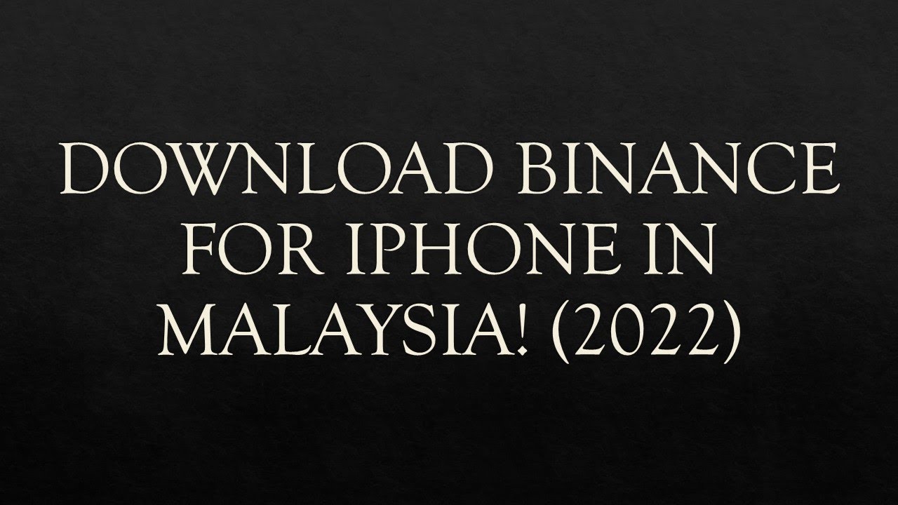 How to Download Binance iOS App Officially - App Store - [UPDATE] - wikigain