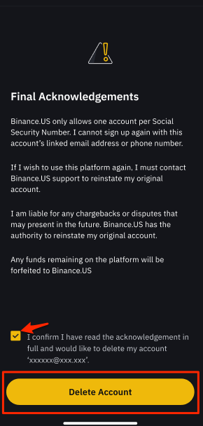 Binance Account: Detailed Instructions On How To Delete Safely - Coincu