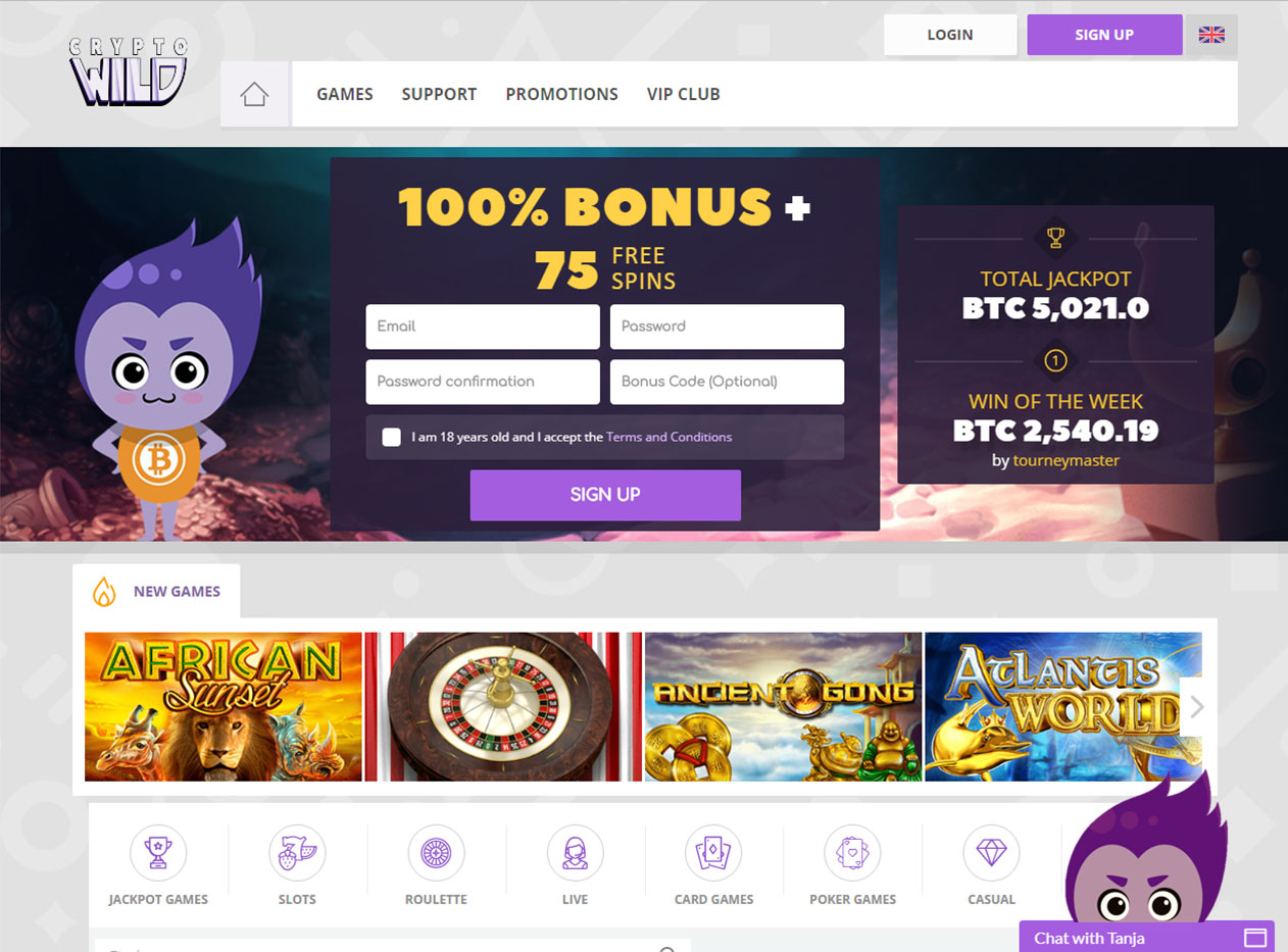 cryptowild Bonus & Promo Codes: Top Free Spins offers