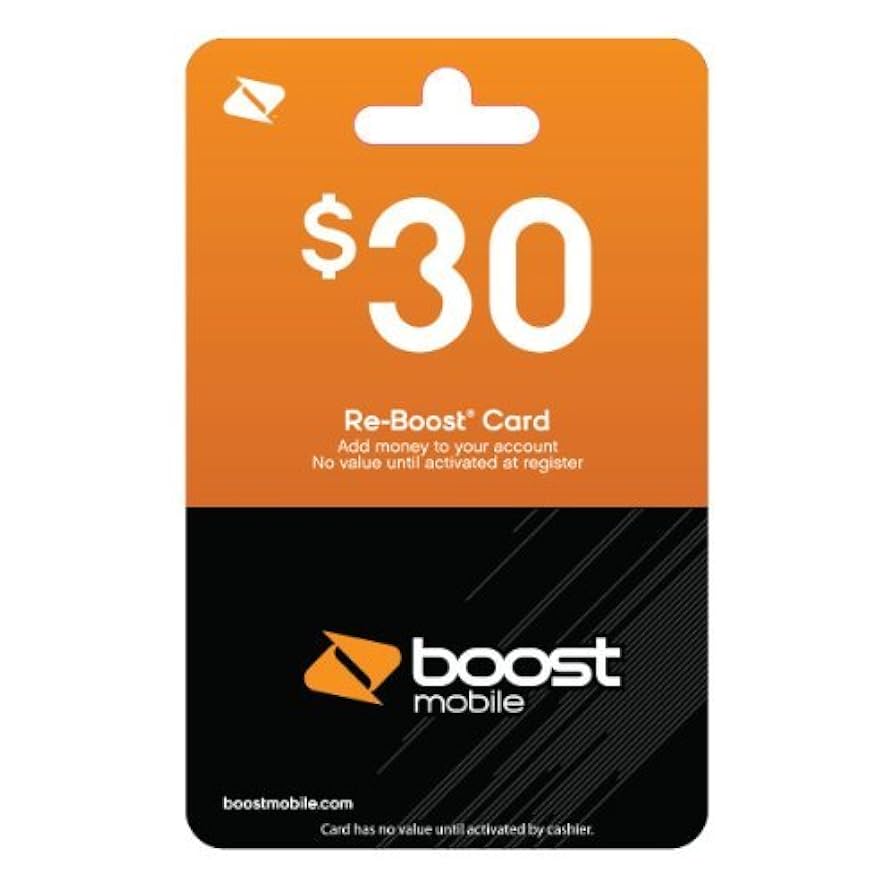 FREE Boost Mobile Pre Paid Gift Card | PrizeRebel