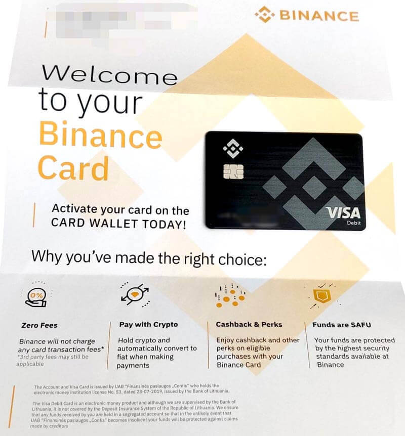 The Binance Cashback Card: Earn Passive Crypto With Binance