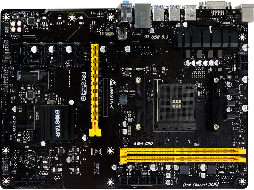 Biostar Digs In With New AMD AM4 Crypto Mining Motherboard | Tom's Hardware