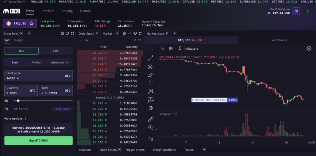 Kraken trade volume and market listings | CoinMarketCap