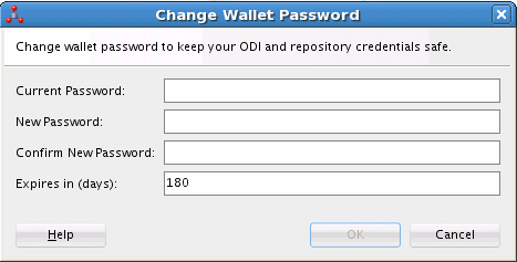 Update the DBFS Wallet Password