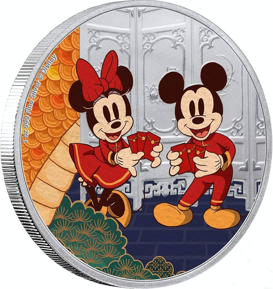 Monnaie de Paris th Anniversary of Disney Silver Proof Coin