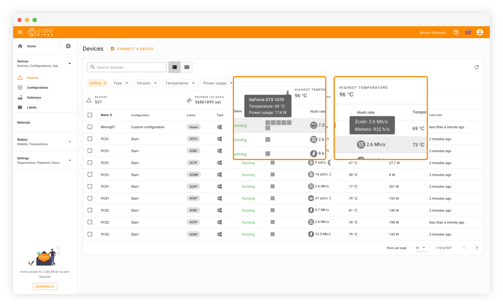 Bitcoin & Crypto Mining Software | GUI & GPU | Cudo Miner