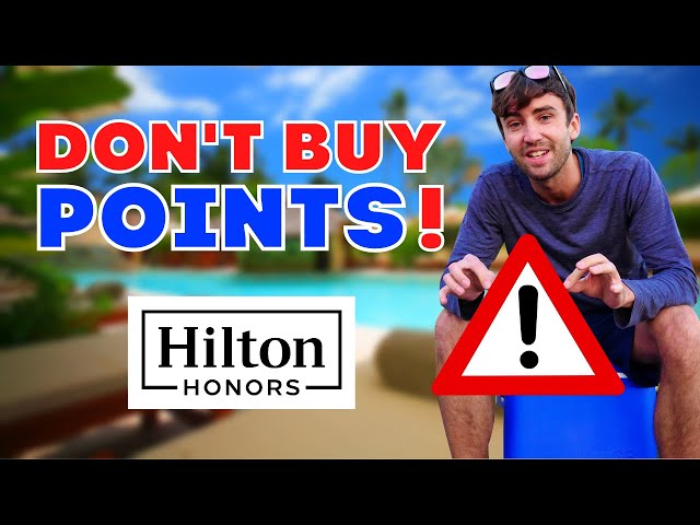 Hilton Honors selling points with % bonus - The MileLion