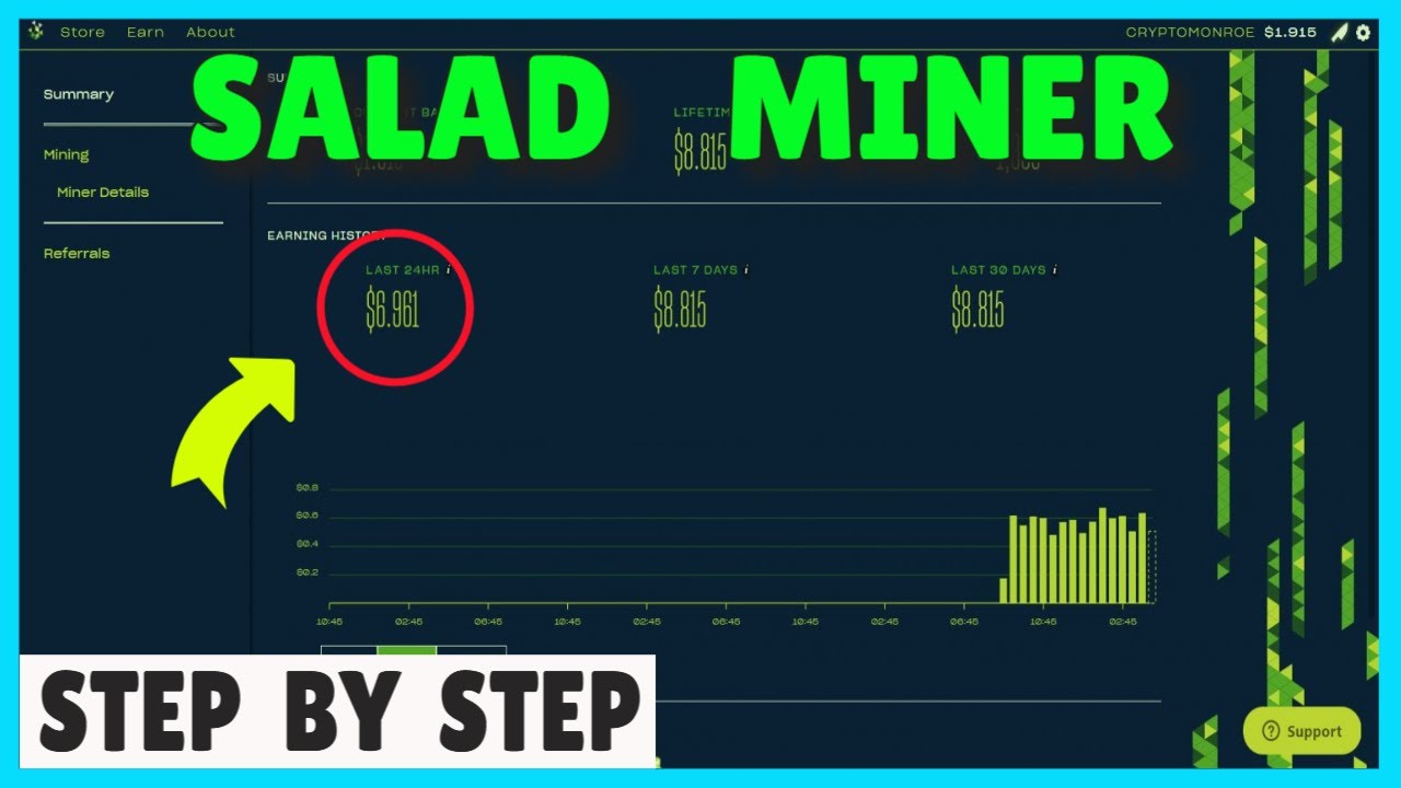 Salad Crypto Mining Software - Microsoft Community