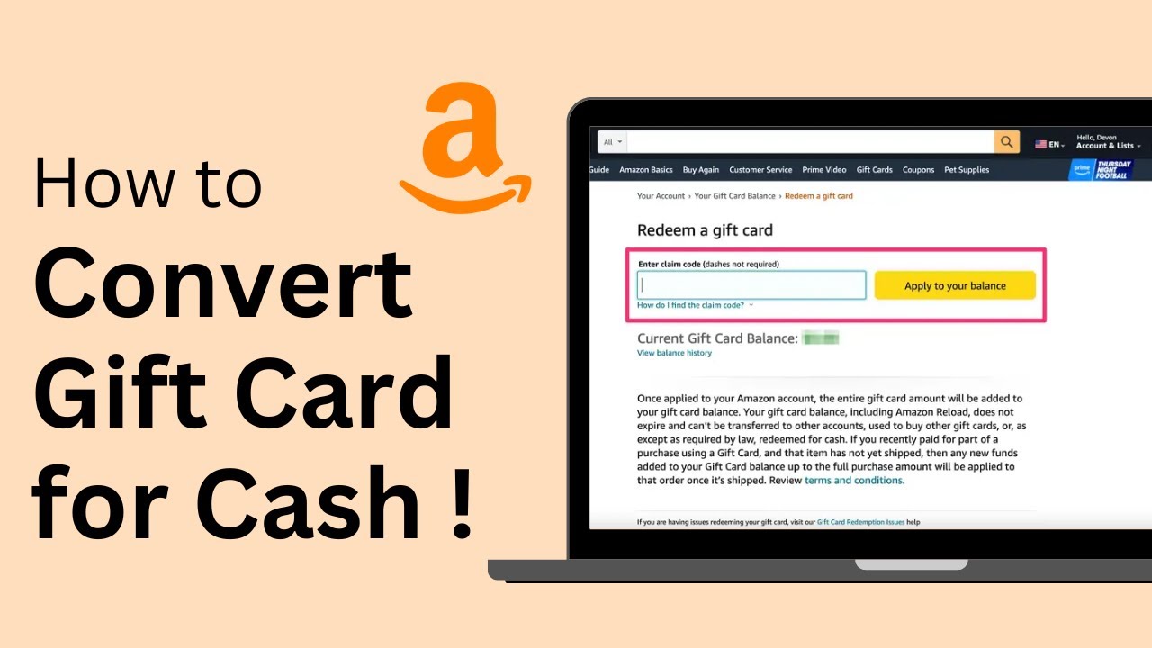 Can I Cash Out My Amazon Gift Card Balance? Explained