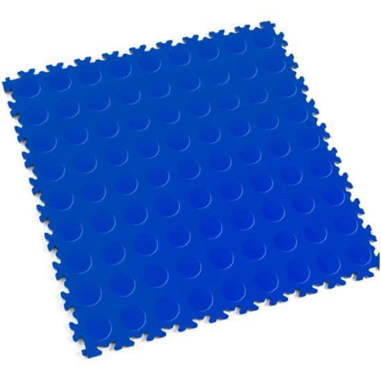 Sealey FT2B Blue 'Coin' Self Adhesive Vinyl Floor Tiles - Machine Mart - Machine Mart