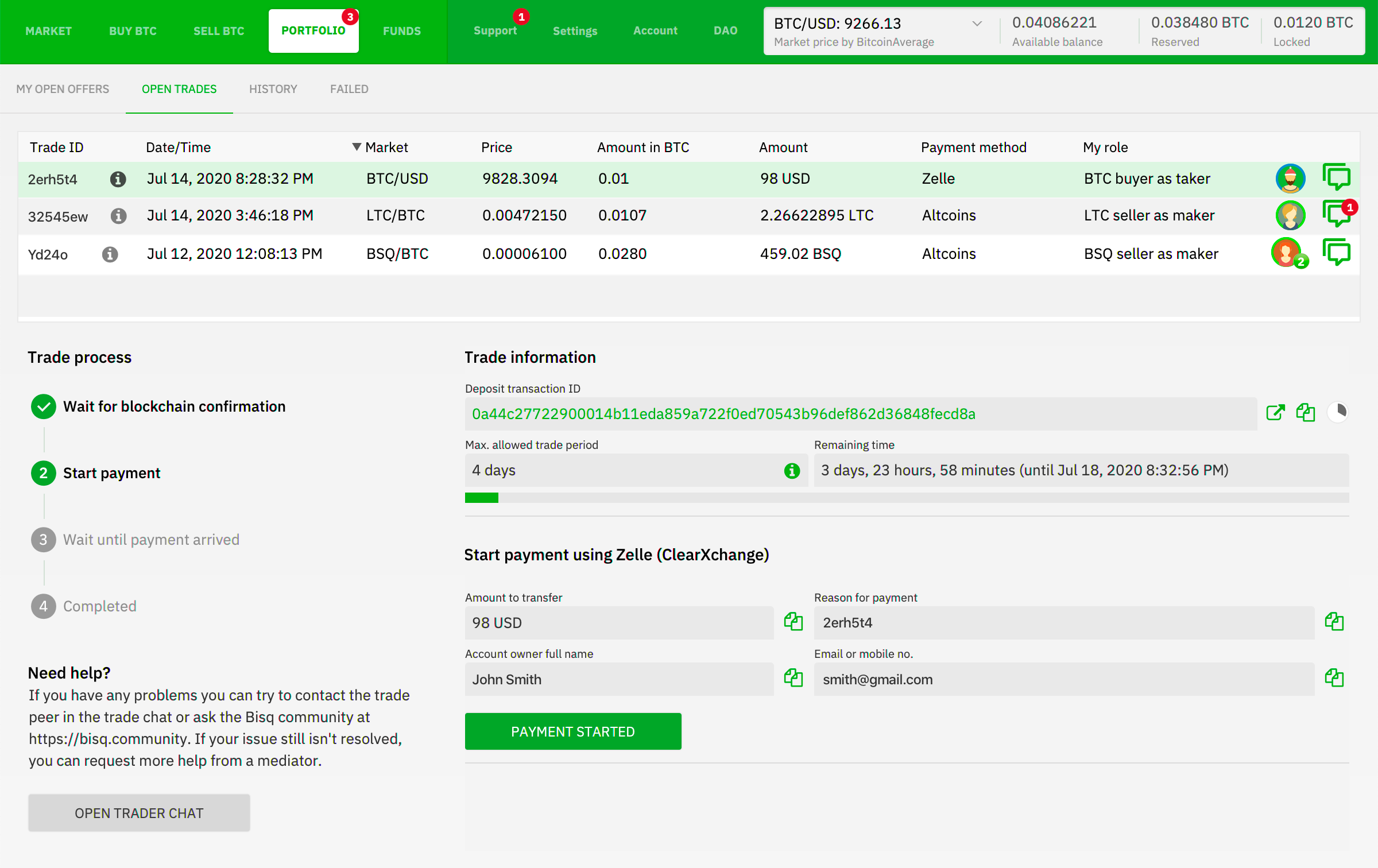 User Guide: Bisq DAO for Traders