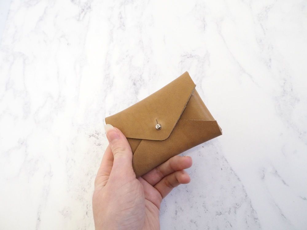 Easy Squeeze Leather Coin Purse