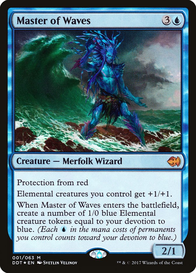 Master of Waves - Theros - Magic: The Gathering