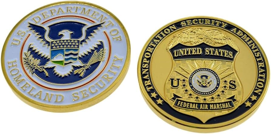 2 inch United States Federal Air Marshal limited edition - Frontline Coins USA