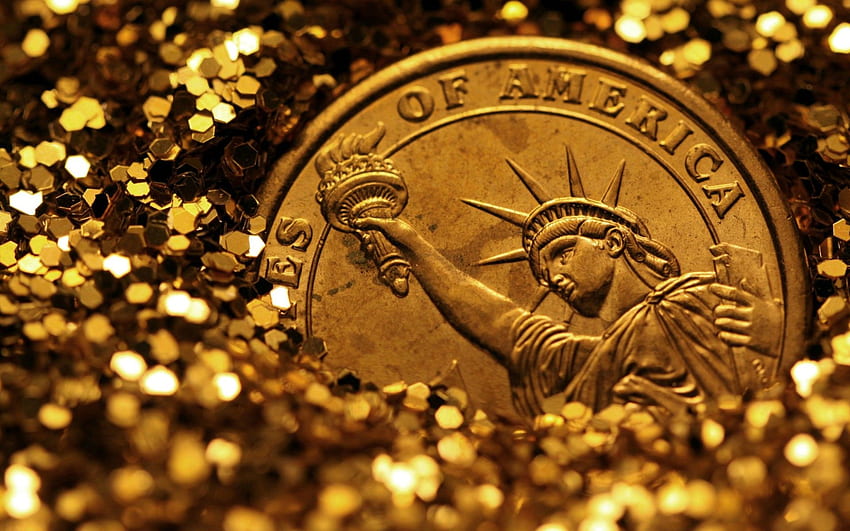 HD gold coin wallpapers | Peakpx