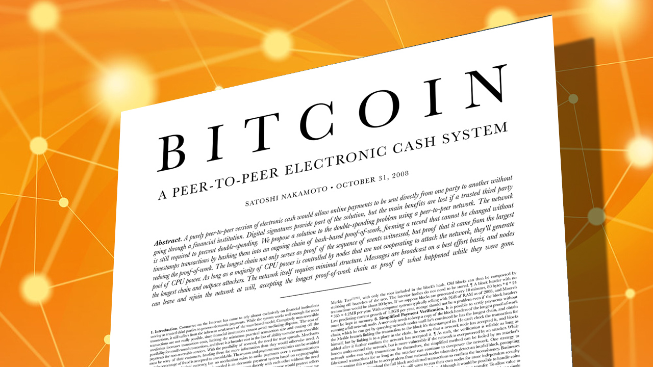 Bitcoin Whitepaper print booklet